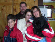 Tucker and his family.